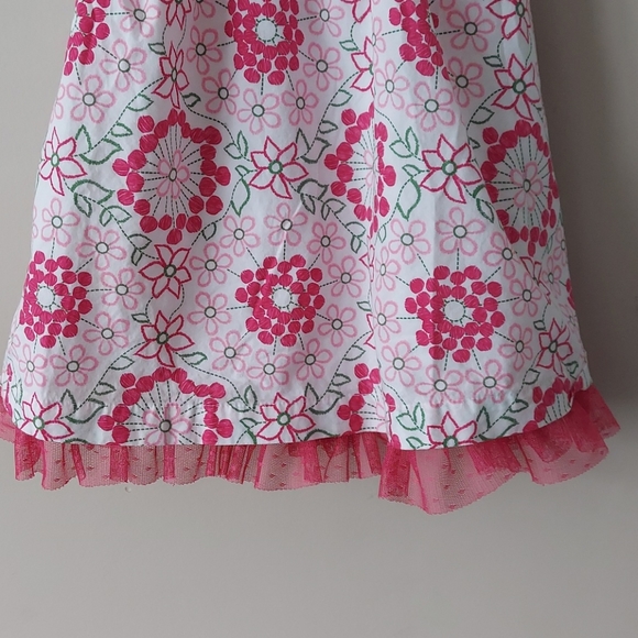 Penelope Mack Pink Floer Print Sundress, size 3T - Picture 4 of 5